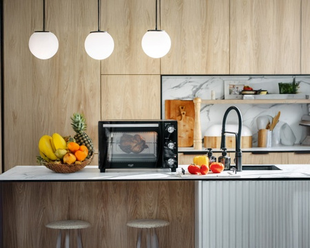 Piekarnik elektryczny 48L z rożnem, konwekcją i oświetleniem – Adler AD 6026