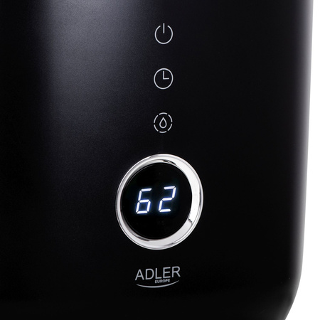 Nawilżacz powietrza ultradźwiękowy 4L, higrometr, aromaterapia, timer Adler AD 7972