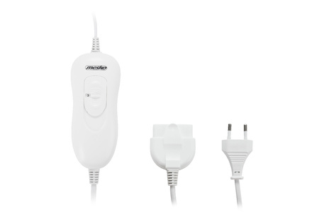 Elektryczny Koc Podkładowy ze Zabezpieczeniem Termicznym i Regulacją Temperatury, Mesko MS 7419