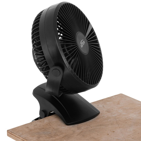 Wentylator biurkowy z klipsem 2w1 Adler AD7342 czarny