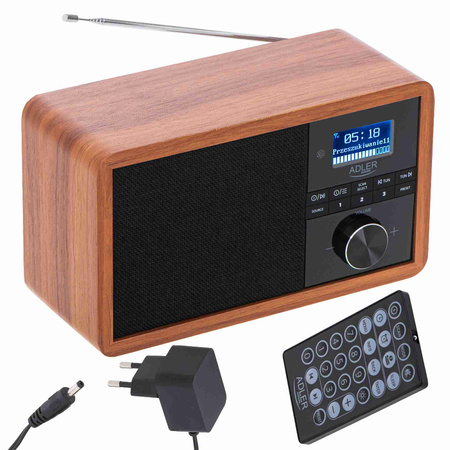 Radio DAB+ z Bluetooth, Adler AD 1184