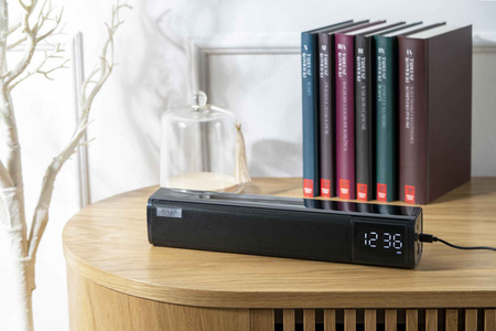Soundbar z Budzikiem Adler AD 1191 - Kompaktowy, Nowoczesny Głośnik AUDIO