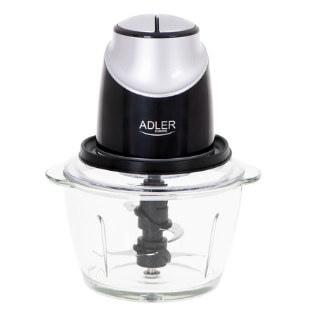 Rozdrabniacz kuchenny, szklana misa 1,2L, 4 ostrza, 550W – Adler AD 4082