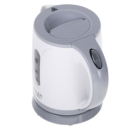Czajnik elektryczny plastikowy, 0,8L, 850W, filtr, blokada, Adler AD 1371g