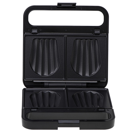 Opiekacz do Kanapek 2w1 z Funkcją Grillowania, Kompaktowy Design, Adler AD 3070 Black
