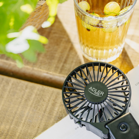 Wentylator przenośny - składany na baterie AA Adler AD 7336