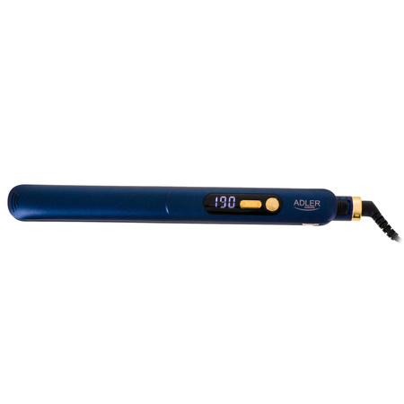 Prostownica do włosów tytanowa, 5 temperatur, LCD, auto-off Adler AD 2328