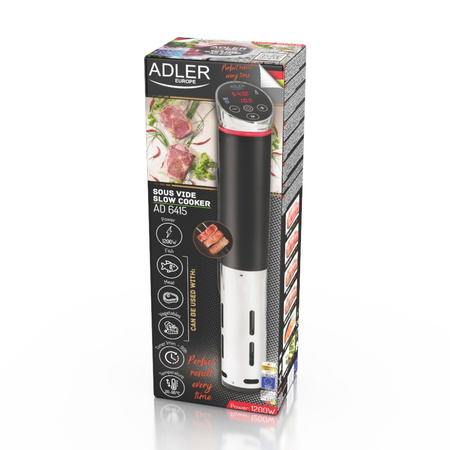Sous Vide Wolnowar 6415 z Precyzyjną Regulacją i Energooszczędną Funkcją Adler (SKU: AD 6415)