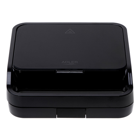 Opiekacz do Kanapek 2w1 z Funkcją Grillowania, Kompaktowy Design, Adler AD 3070 Black