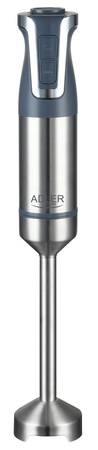 Blender ręczny 1800W, 20 prędkości, 5 końcówek, funkcja Turbo Adler AD 4627