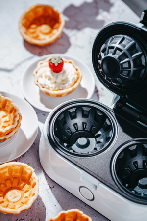 Waflownica do Miseczek Waflowych Adler Wielofunkcyjna AD 3062