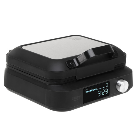 Gofrownica 2200W Timer Wyświetlacz LED 6 poziomów zarumienienia Głębokie płyty CAMRY CR 3086