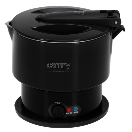 Czajnik elektryczny, turystyczny, składany 0,6L 600W, podróżny Camry CR1378 CR 1378