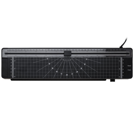 Laminator A3 na gorąco, 300 mm/min, trymer, folie 80-125 mic Adler AD 1042 black
