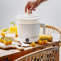 Garnek wielofunkcyjny 4w1, 800W, 1.6L, wyświetlacz LED, nieprzywierająca powłoka Adler AD 6422