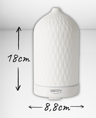 Nawilżacz powietrza ultradźwiękowy, dyfuzor zapachowy, aromaterapia, 100ml, 2 tryby Camry CR 7970