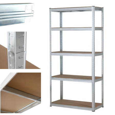 3 komplety - Metalowy Regał Magazynowy 2w1 Avenido AV 6816