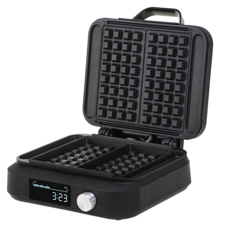 Gofrownica 2200W Timer Wyświetlacz LED 6 poziomów zarumienienia Głębokie płyty CAMRY CR 3086