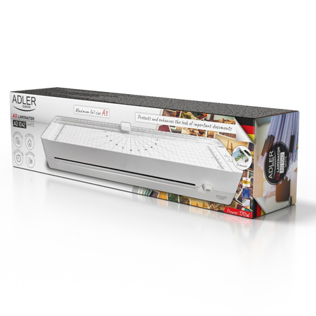 Laminator A3 i A4 z trymerem, 170W, szybkie nagrzewanie Adler AD 1042w