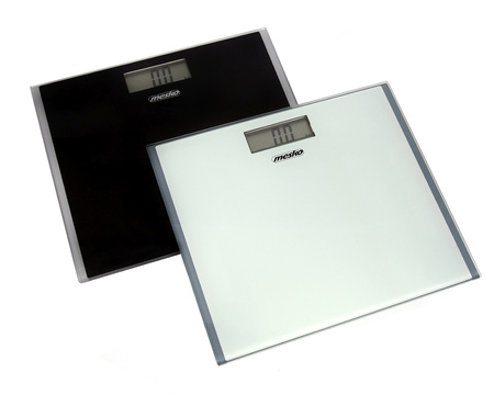 Cyfrowa Waga Łazienkowa Czarna z Dokładnością Pomiaru – Mesko MS 8150