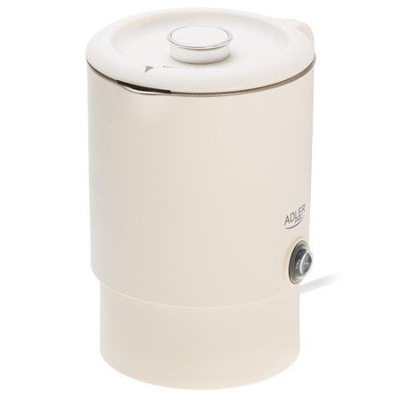 Czajnik turystyczny 0.8L, składany, podwójne ścianki, płaska grzałka Adler AD 1388