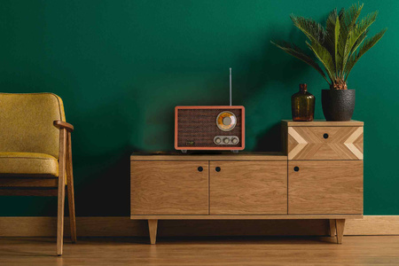 Retro Radio Bluetooth | Elegancki Design | Wysoka Jakość Dźwięku – Adler AD 1171