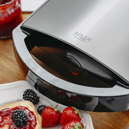 Elektryczny Grill Stołowy Kompaktowy 1500W Adler AD 3068