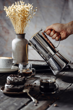 Kawiarka Indukcyjna 500 ml Klasyczne Włoskie Espresso w Twoim Domu Camry CR4418