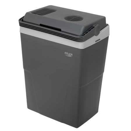 Mini lodówka turystyczna 22L, podwójne zasilanie, ergonomiczna, energooszczędna, Adler AD 8094