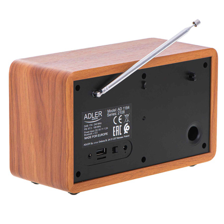 Radio DAB+ z Bluetooth, Adler AD 1184
