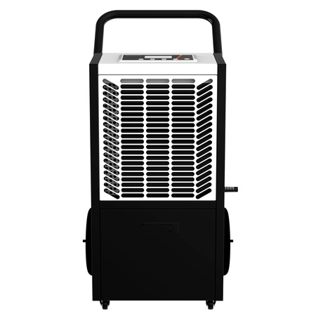 Przemysłowy osuszacz powietrza 50L/24h, 300 m³/h, pompa, LED Adler AD 7864