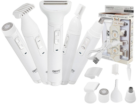 Trymer foliowy wielofunkcyjny z golarką do ciała Camry CR 2935