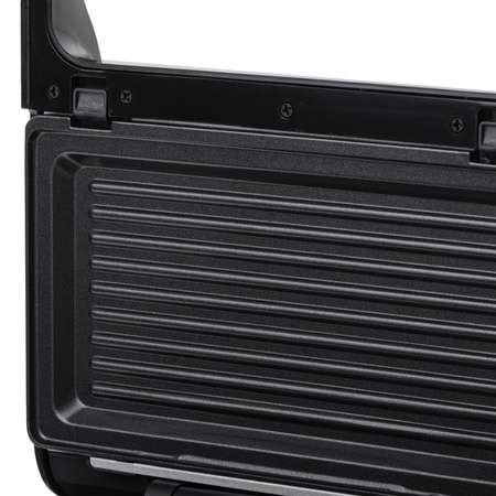 Grill elektryczny 2w1, 1400W, opiekacz, wymienne płyty nieprzywierające Adler AD 3070