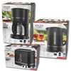 Ekspres przelewowy do kawy + toster + czajnik elektryczny Adler