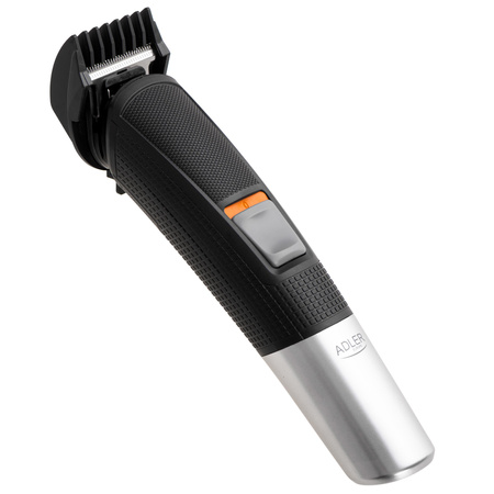 Zestaw do Pielęgnacji 5 w 1 z LED, Trymer z Podstawką Ładującą, Adler AD 2943