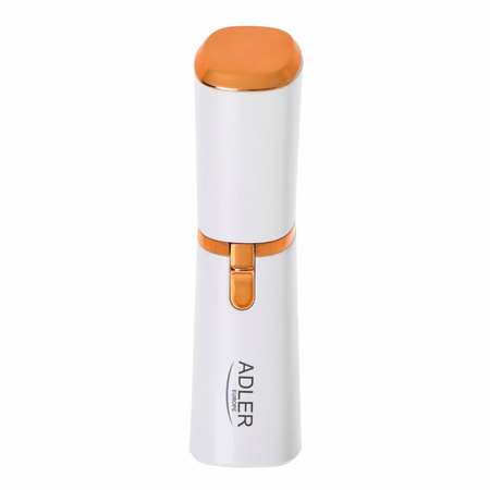 Trymer damski do twarzy, dyskretny, bezbolesna depilacja, lampka LED Adler AD 2939