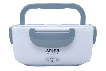 Pojemnik na żywność podgrzewany lunchbox 1.1L, dwukomorowy, 50°C, zasilany sieciowo Adler AD 4474