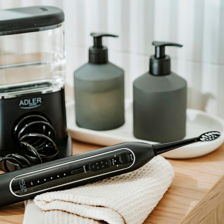 Szczoteczka soniczna i irygator 2w1, USB C, 500 ml, 1700 ruchów/min Adler AD 2180