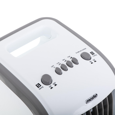 Klimator przenośny 3w1 z funkcją nawilżania i oczyszczania powietrza, zbiornik 4L - Mesko MS 7918