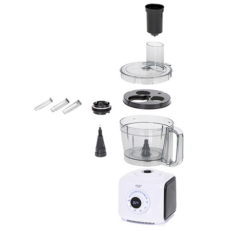 Robot Kuchenny LCD 12w1 z Mikserem i Wysoką Efektywnością, Adler AD 4224