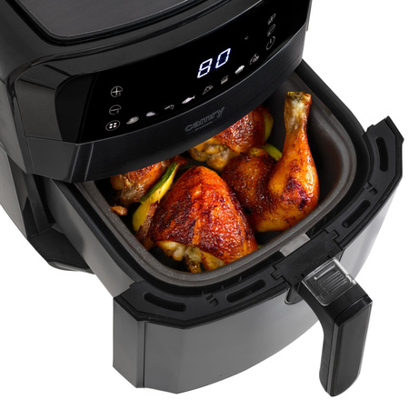 Frytkownica beztłuszczowa, piekarnik Air Fryer, 5L, LED, 2500W, programy, Camry CR 6311b