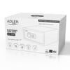 Sejf elektroniczny 14L, zamek silnikowy, 2 rygle, klasa I, stalowy Adler AD 1045