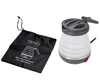 Czajnik turystyczny składany, silikonowy, 0,6 L, 750W, etui w zestawie, Camry CR 1374