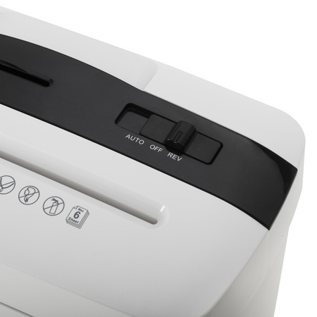 Niszczarka do dokumentów 200W biała Adler AD1037