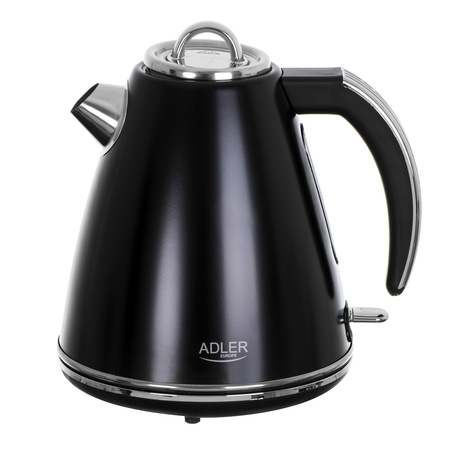 Czajnik elektryczny 1.5L, 2200W, stal nierdzewna, system Strix Adler AD 1343