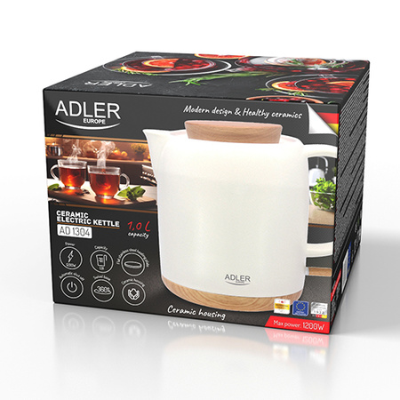 AD 1304 Ceramiczny czajnik elektryczny 1,0L