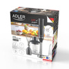 Blender ręczny wielofunkcyjny 800W, z rozdrabniaczem i trzepaczką Adler AD 4620