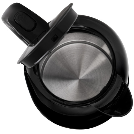 Czajnik elektryczny 2200W, 1.7L, płaska grzałka, filtr antywapienny Adler AD 1385 Black