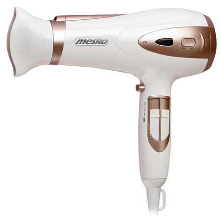 Suszarka do włosów 2400W Z JONIZACJĄ Zimny nawiew + Koncentrator i Dyfuzor MESKO | MS2274