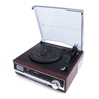 Gramofon z Radiem Retro, Kompatybilny z Winyli, Lekka Konstrukcja - Camry CR 1113